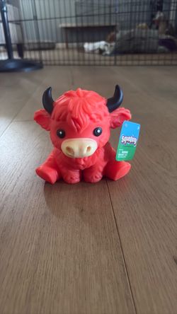 Squeezy Highland Cow needoh Toy