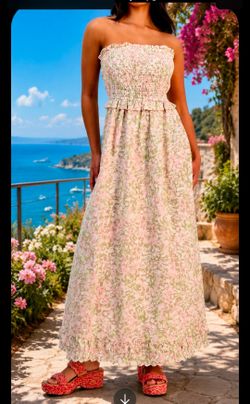 Macy's Strapless Dress Sz XL New