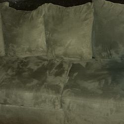 Fairly New Full Size Couch & Love Seat $300.00 OBO