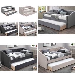 Daybed twin and twin not including mattress