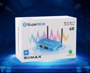 Brand New SuperBox S6 Max 6K Ultra HD Smart Media Player