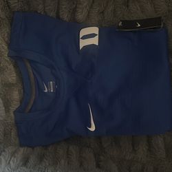 Nike blue long sleeve men