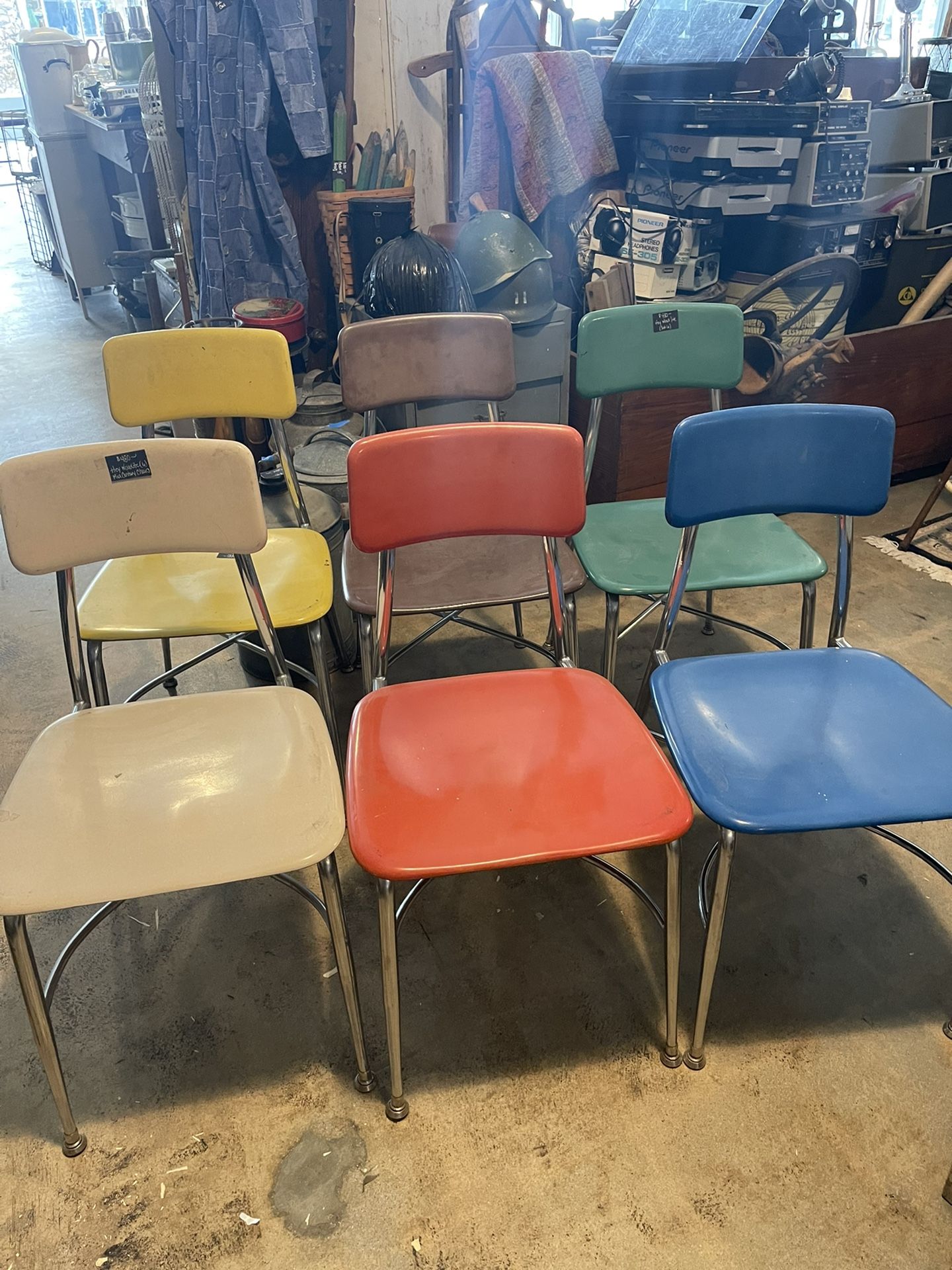 Mid Century Hey Woodite Chairs