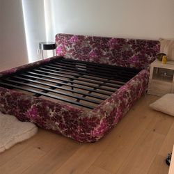 King Anthropology Bed Frame