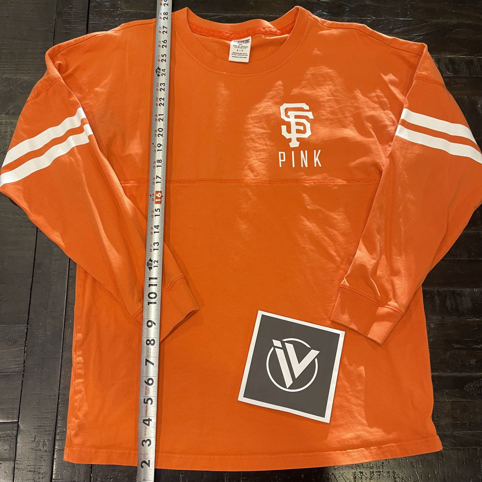 San Francisco Giants Spirit Jersey PINK Victoria Secrets WOMENS Size Small EUC