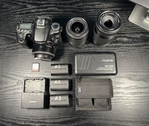 Canon 70D | 55-250 | 18-55 | 50mm | $750 OBO