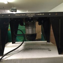 Craftsman Router Table & 3/4HP Router - $45!