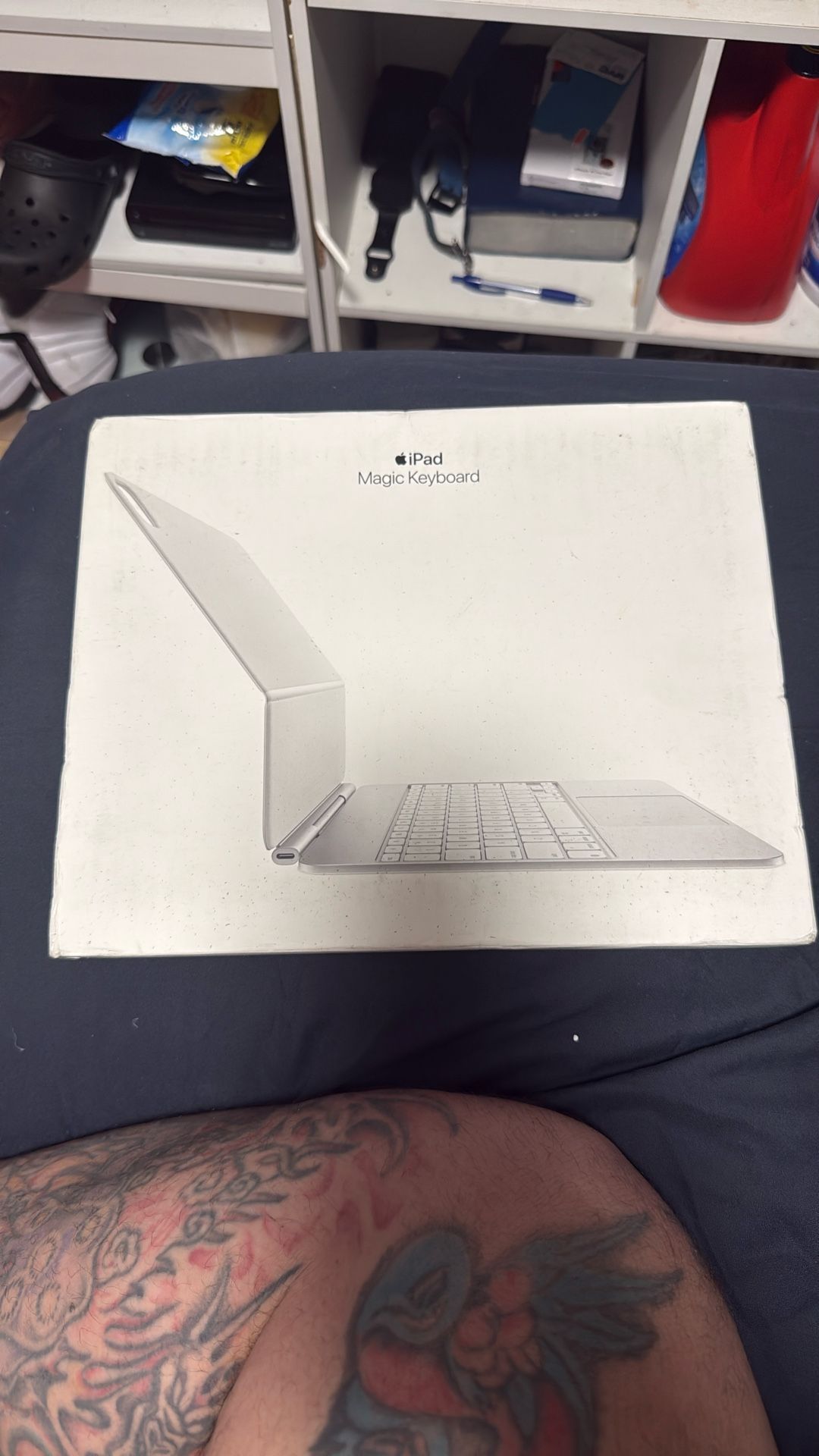 Apple - Magic Keyboard for iPad Pro 13‑inch (M4) - White