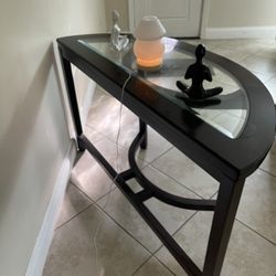 Brown Console Table