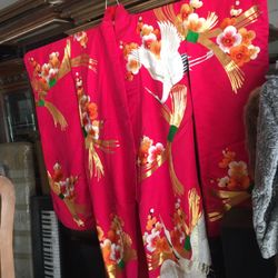 Authentic Silk Japanese Kimono, Wedding Ceremony Kimono