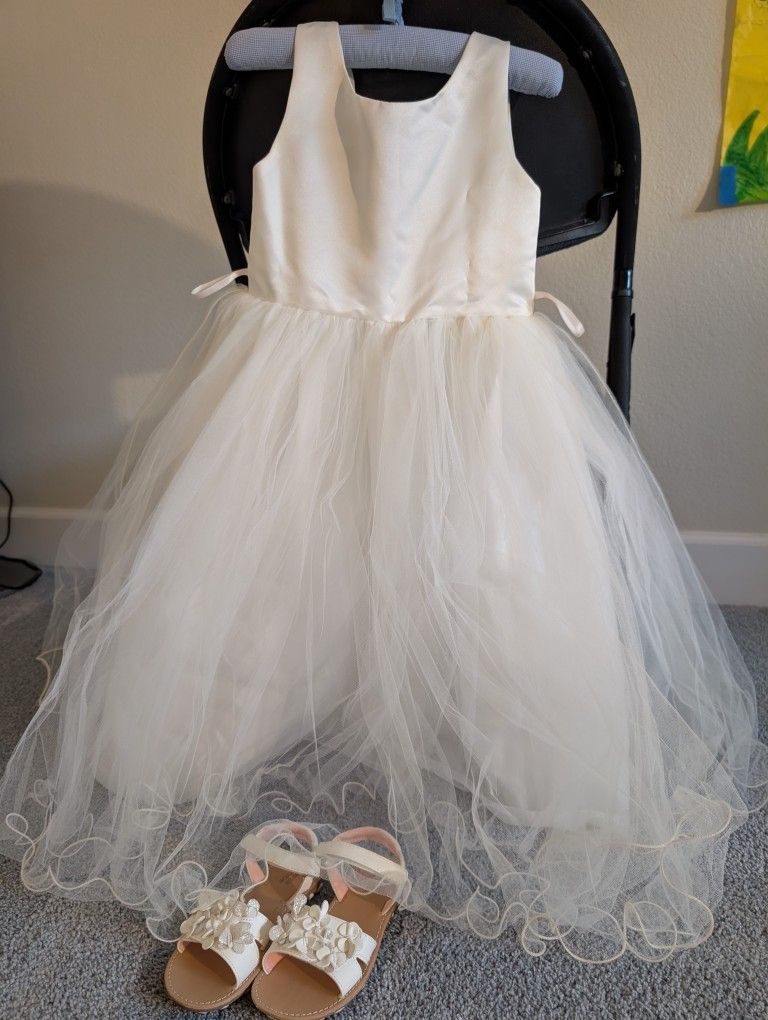 Flower Girl Dress + Satin sash