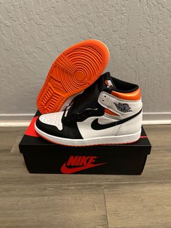 Nike Air Jordan 1 Retro High Electro Orange 2021 Men’s Size 10.5