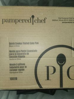 Quick cooker fluted cake pan