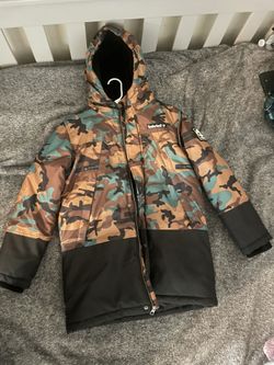 Timberland Camo Winter coat Size L(14/16)