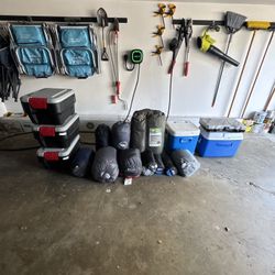 Lots Of Camping Gear