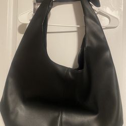 Victoria’s Secret Black Bow Tote Bag 