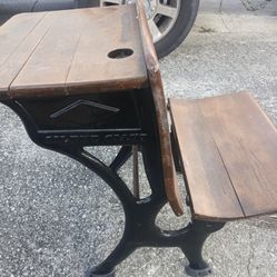 19th Century Antique Child’s School  Desk