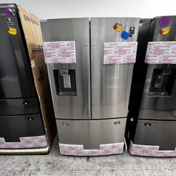 SAMSUNG 28 Cu Ft FRENCH DOOR REFRIGERATOR IN STAINLESS STEEL