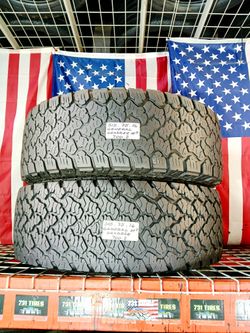 ✔️ Set of 2 Used Tires LT315/75R16 GENERAL GRABBER AT2 ALL TERRAIN OFF-ROAD JEEP TRUCK ALL TERRAIN 315 75 16