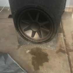 12 In Subwoofer And Box
