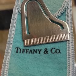 Tiffany & Co Sterling Piano Money Clip 