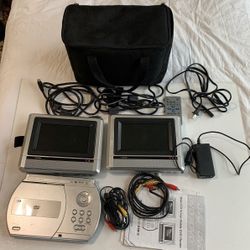 Ventura Dual Screen DVD Player