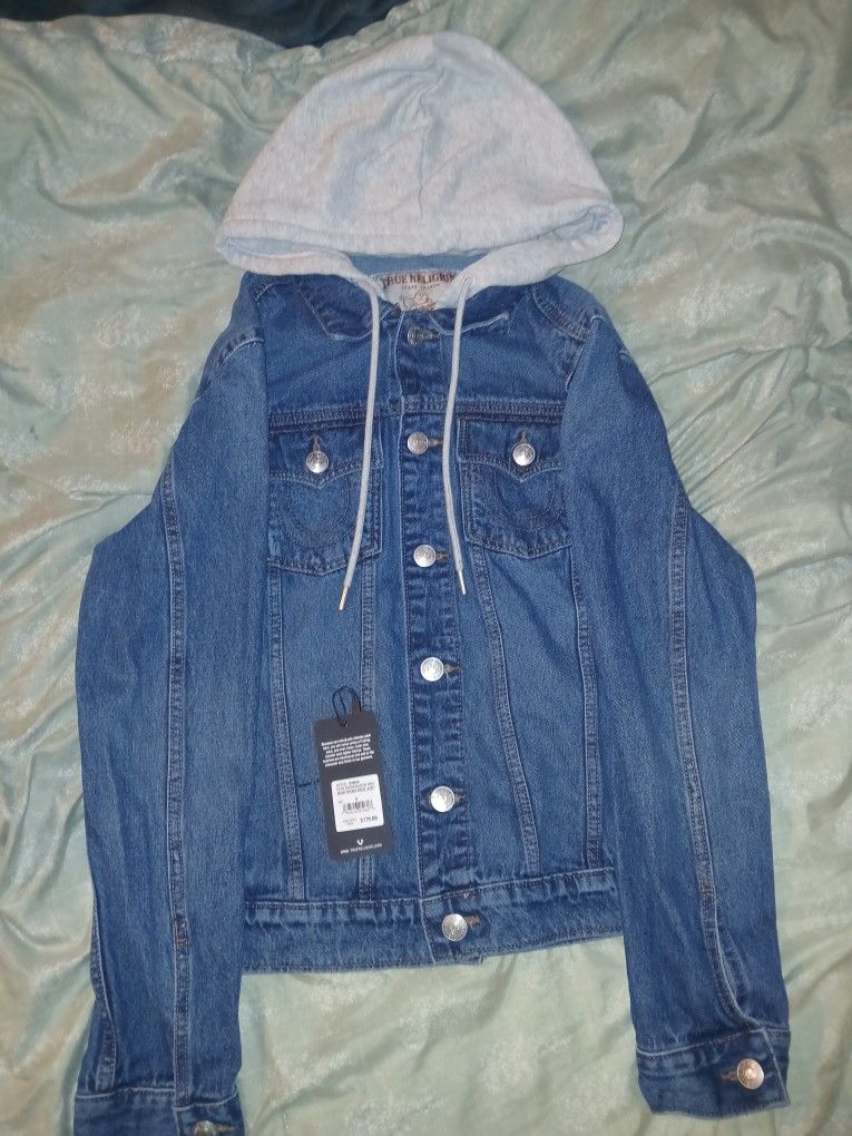 Mens True Religion Denim Jacket