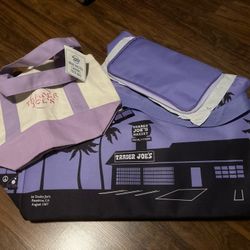 Trader Joe’s Mini Canvas Tote + Mini & Large Cooler BUNDLE!
