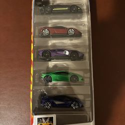 Hot Wheels Motor Show 5 Cars Set 