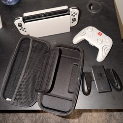 Nintendo switch oled with pro controller