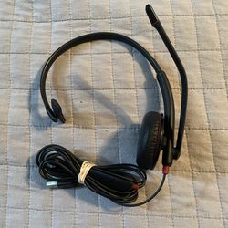 Plantronics Blackwire 300 DA Stereo USB PC Computer Headset 325T