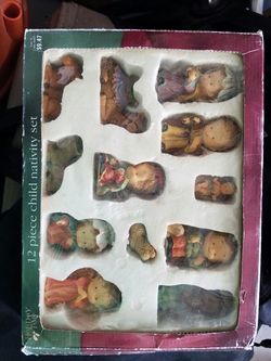 Precious moments nativity set $3 nanakuli