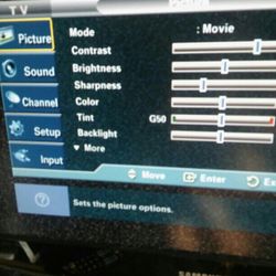 Samsung 26"tv With Remote Controller