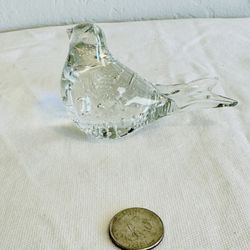 controlled bubble glass bird