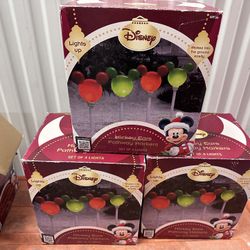 Christmas Special: Disney Mickey Ears Outdoor Lights Vintage
