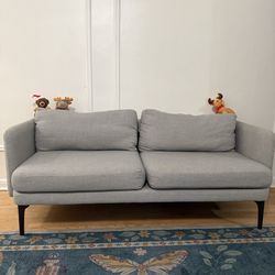 West Elm Auburn Sofa - Twill Platinum - 2021 Model