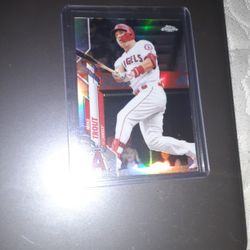 2020 Topps Chrome Mike Trout Refractor