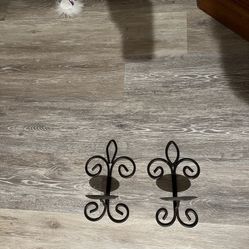 Wall candle holder decor 
