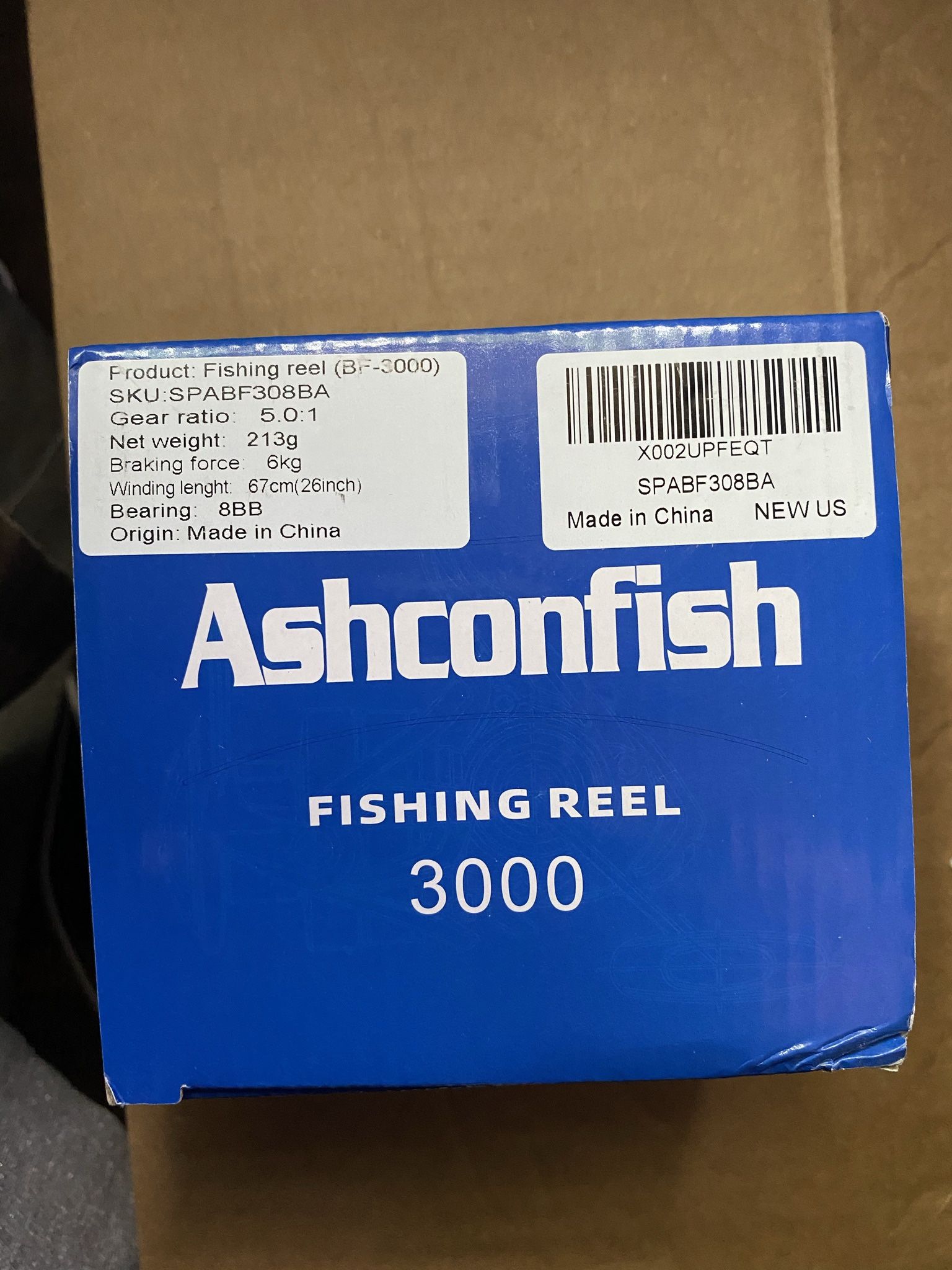 Ashconfish Fishing Reel