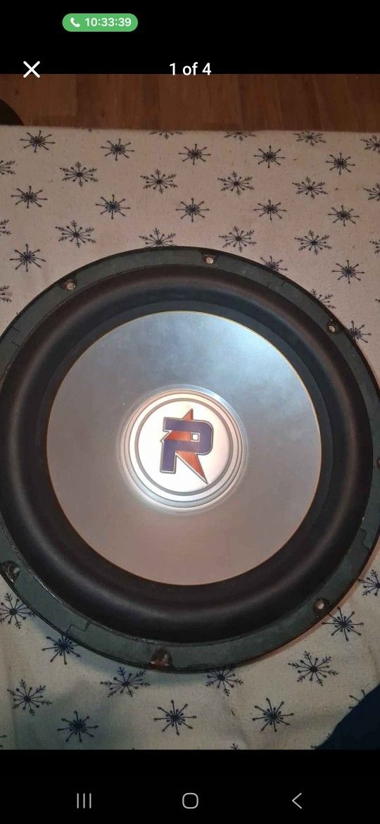 Performance Teknique 12" 600W Subwoofer