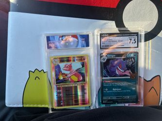 Pokémon binder and slabs