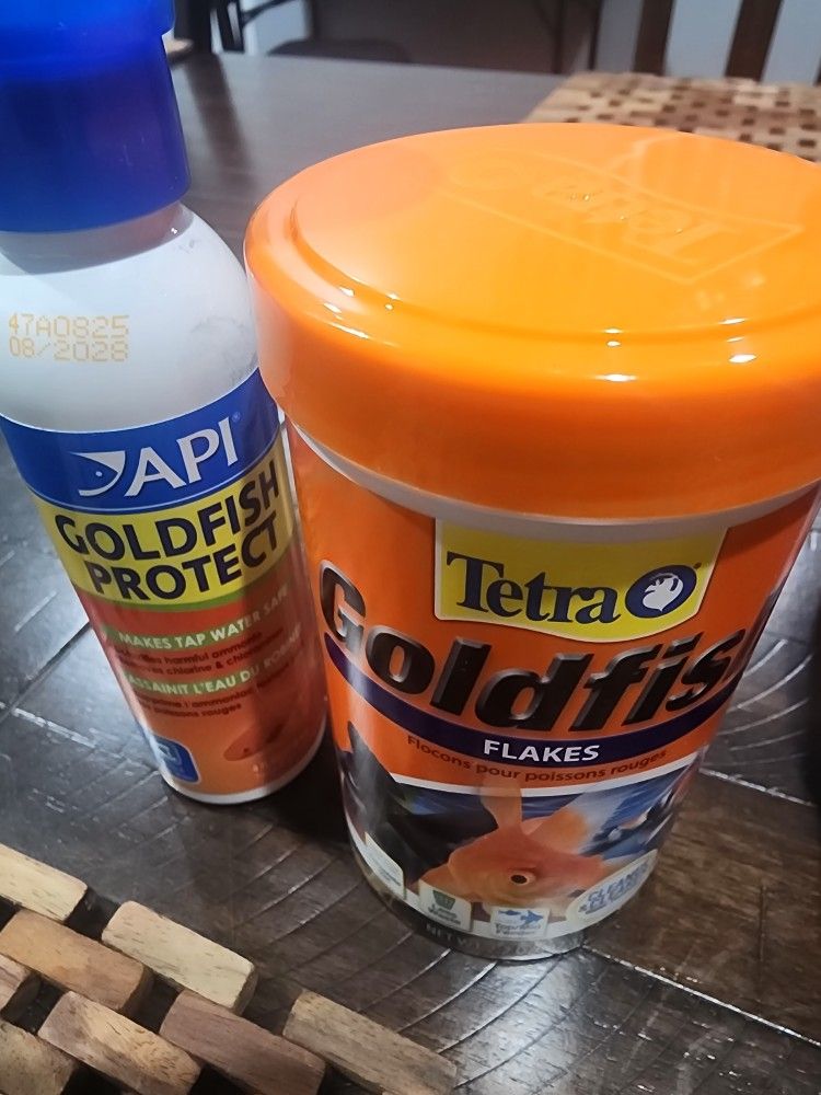 Goldfish Food And Water Treatments 