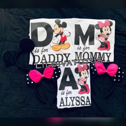 Disney trip family shirts