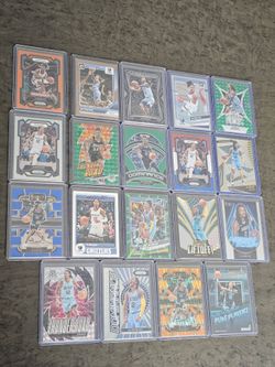 Ja Morant Basketball 19 Card Lot! Numbered Cards! Inserts! Prizm Parallels! Optic /125! Monopoly/124!