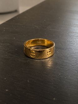 14K Solid Gold Ring – 4.5g