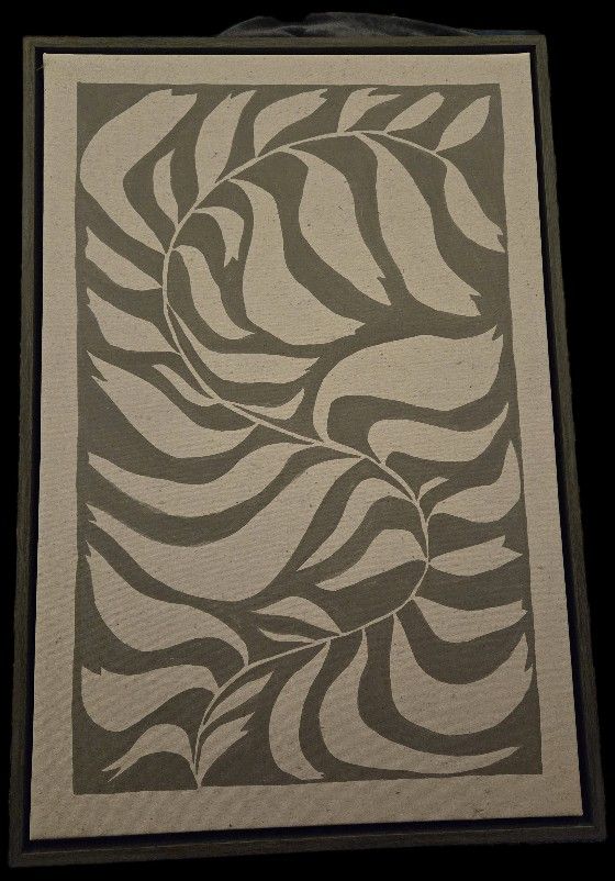 Winding Vine Framed Canvas Art
Print
