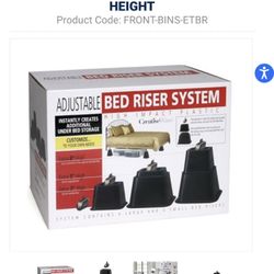 Adjustable Bed Riser