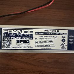 France DRV-1260-E 12V 60 W LED Power Supply