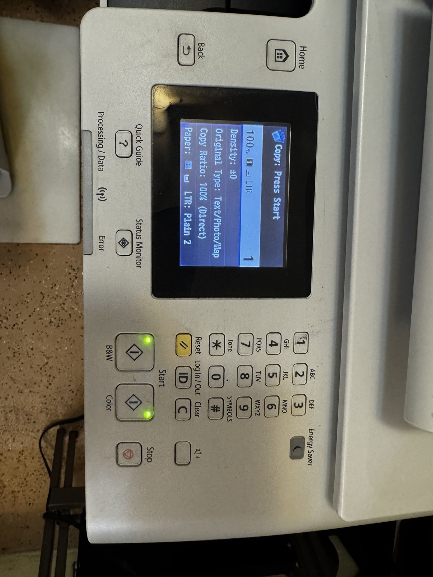 Printer Canon Color ImageClass MF628C. Good Ink . Good Condition .