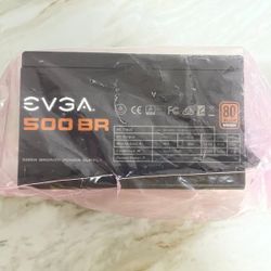 EVGA 100-BR-0500-K1 500 BR, 80+ Bronze 500W Power Supply